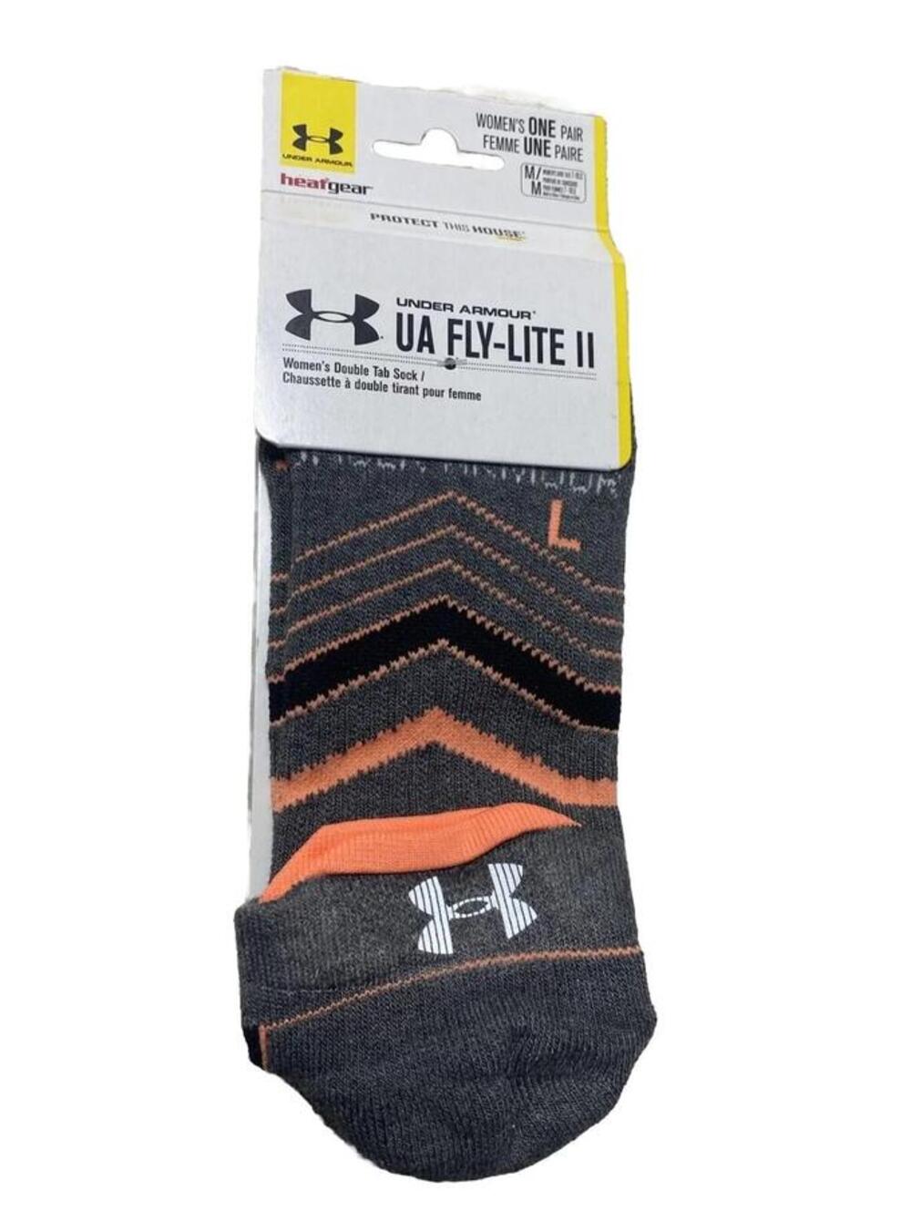 Under Armour UA Fly-Lite II Women’s Crew Socks with Arch Support, Size M